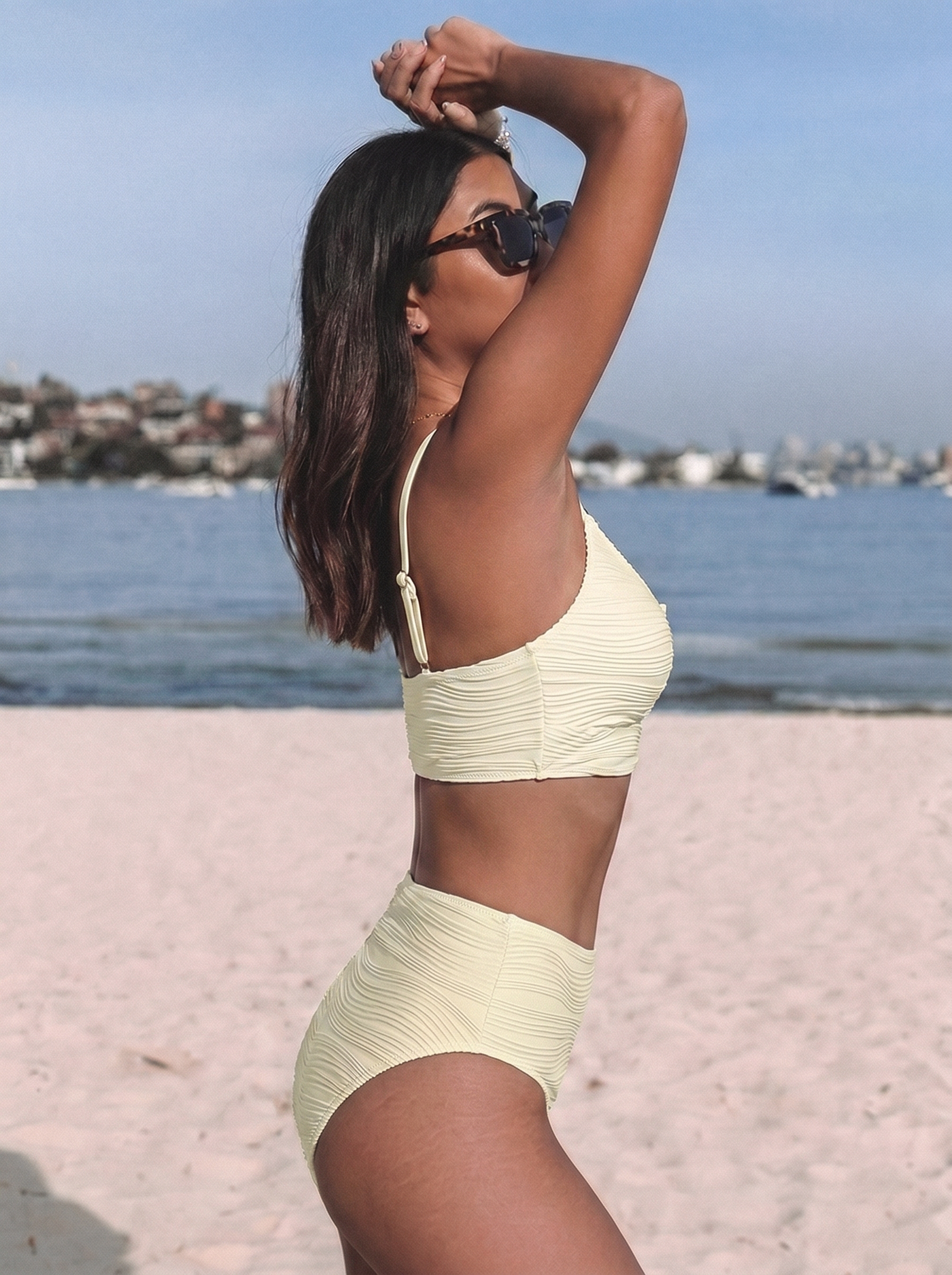 EMMA LORENT | Bikini De Dos Piezas Con Corte En U
