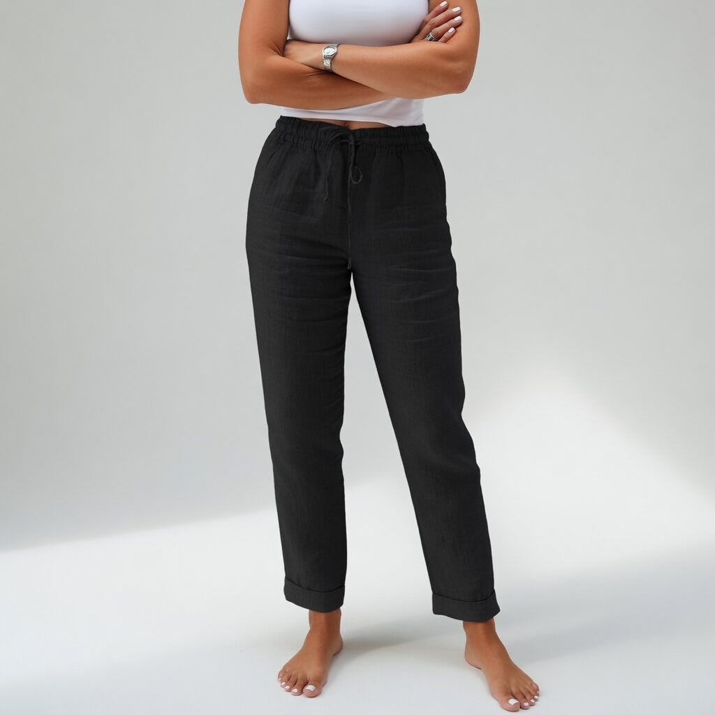EMMA LORENT | Pantalon De Lino
