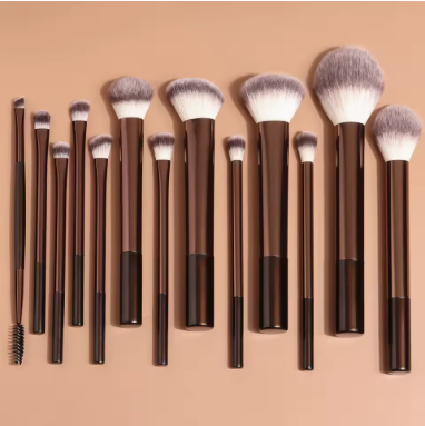 Juego de brochas de maquillaje, 13 Uds
