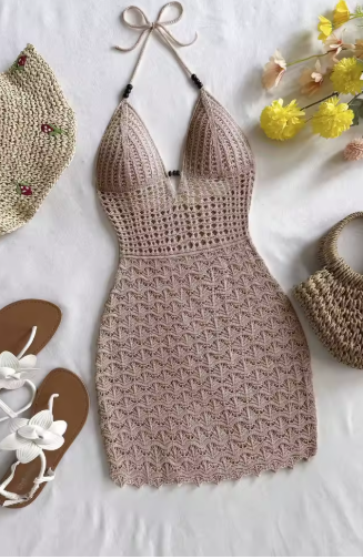 EMMA LORENT | Vestido sobre traje de baño