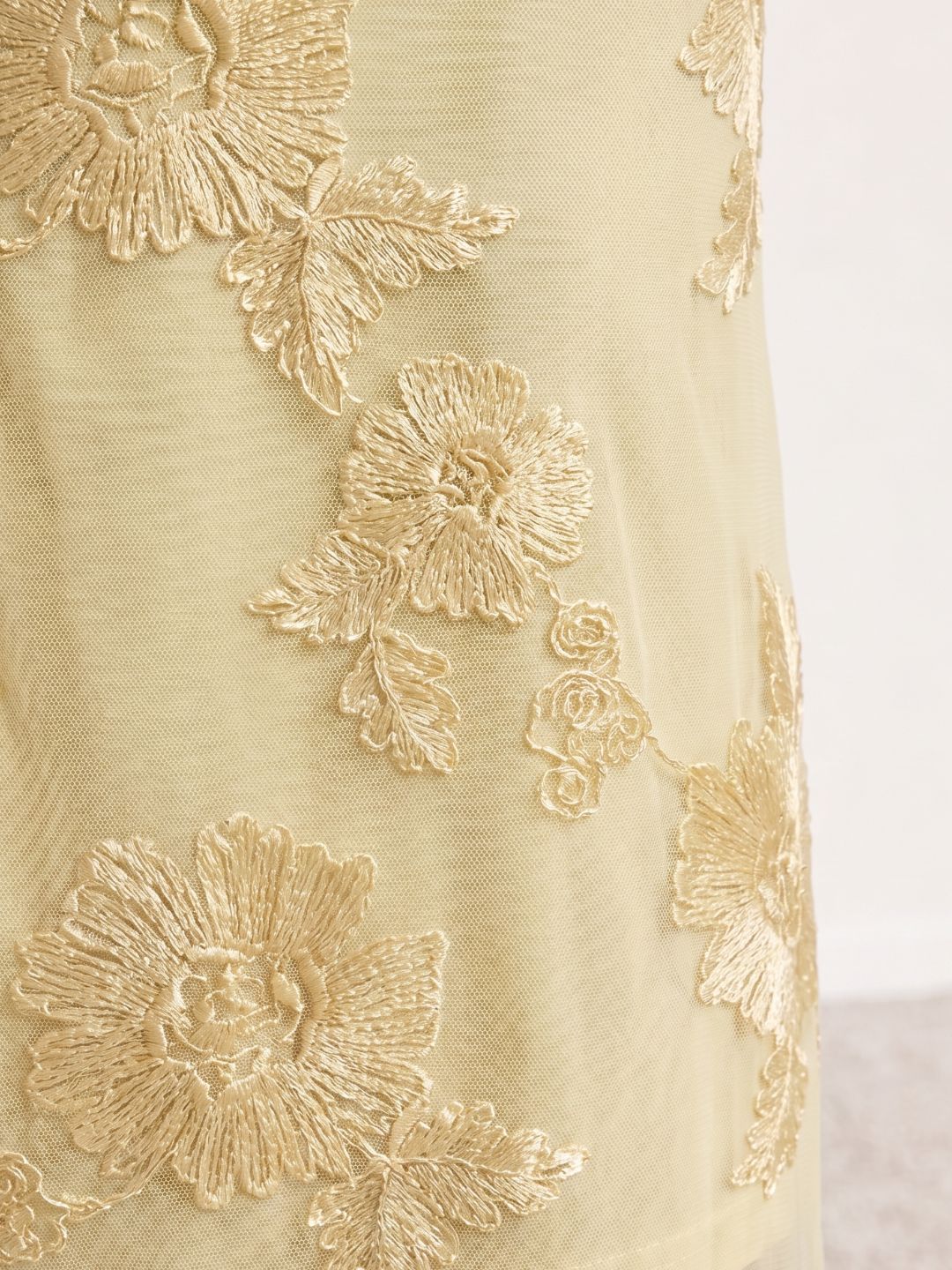 EMMA LORENT | Vestido Largo Bordado