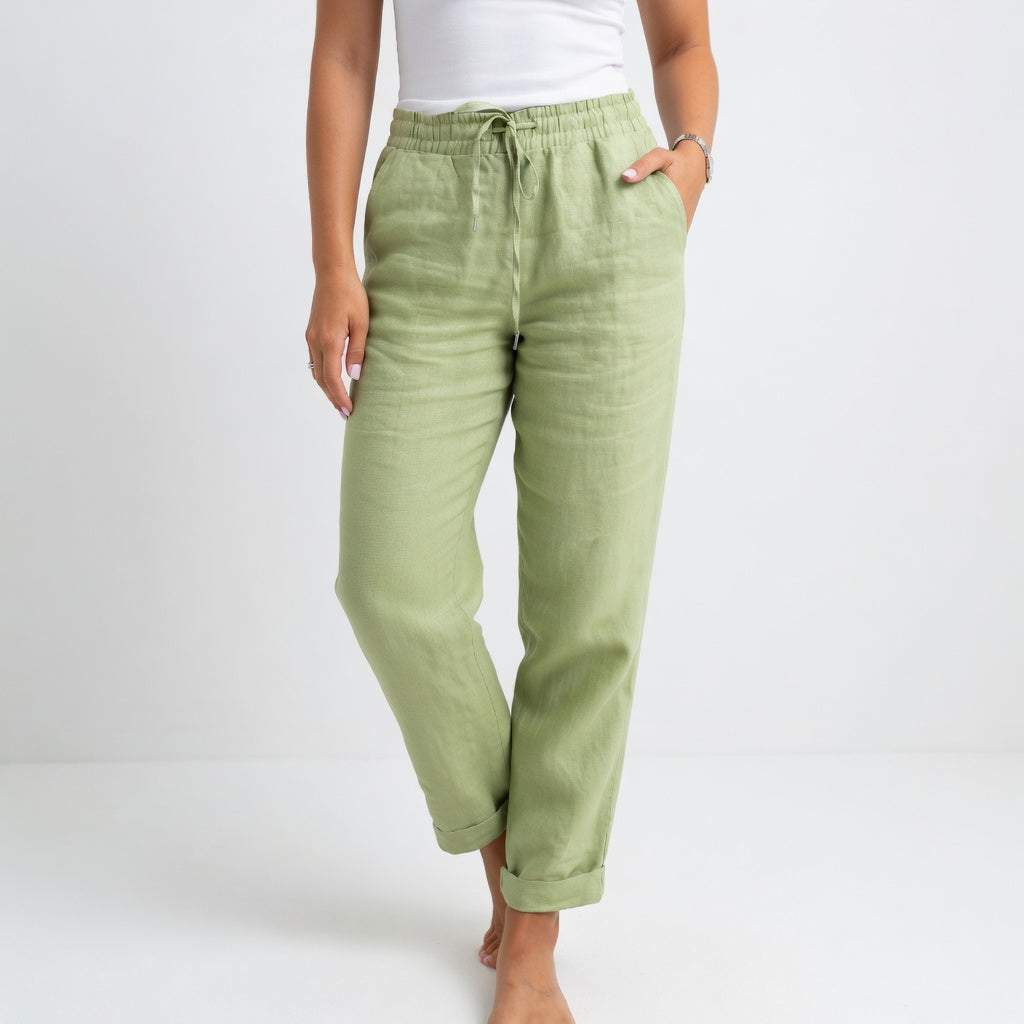EMMA LORENT | Pantalon De Lino