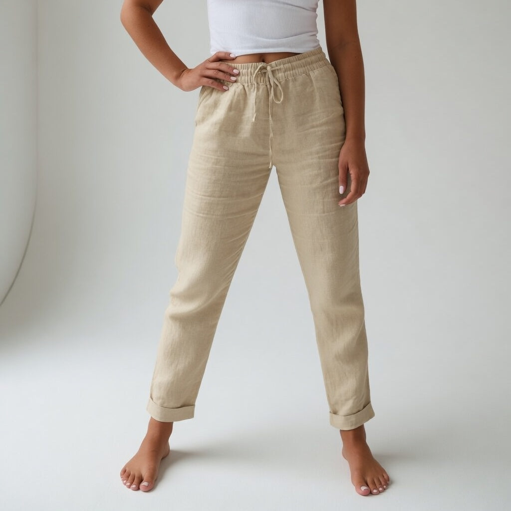 EMMA LORENT | Pantalon De Lino