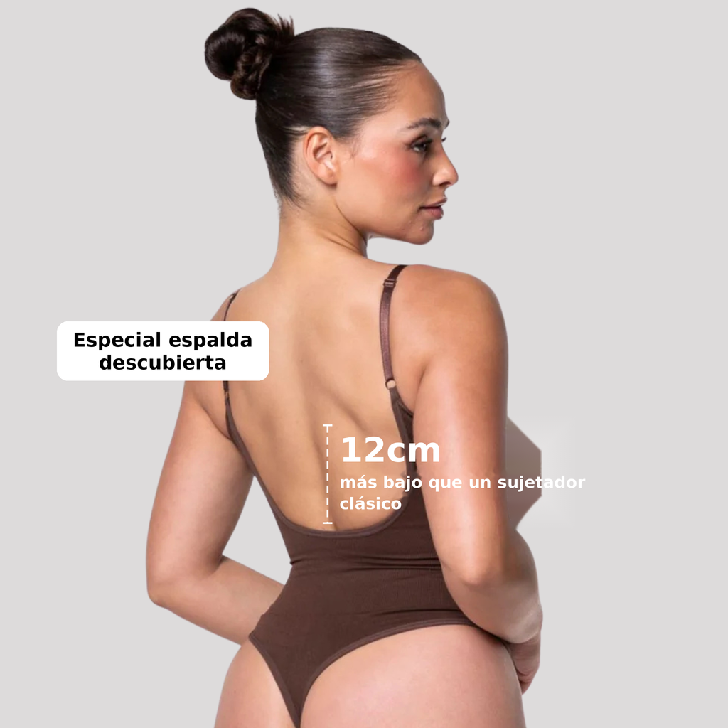 Body Reductor Sin Costuras con Tirantes Ajustables