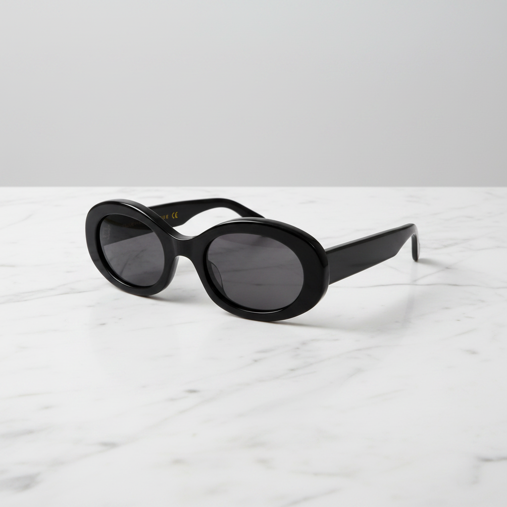 Gafas negras mármol