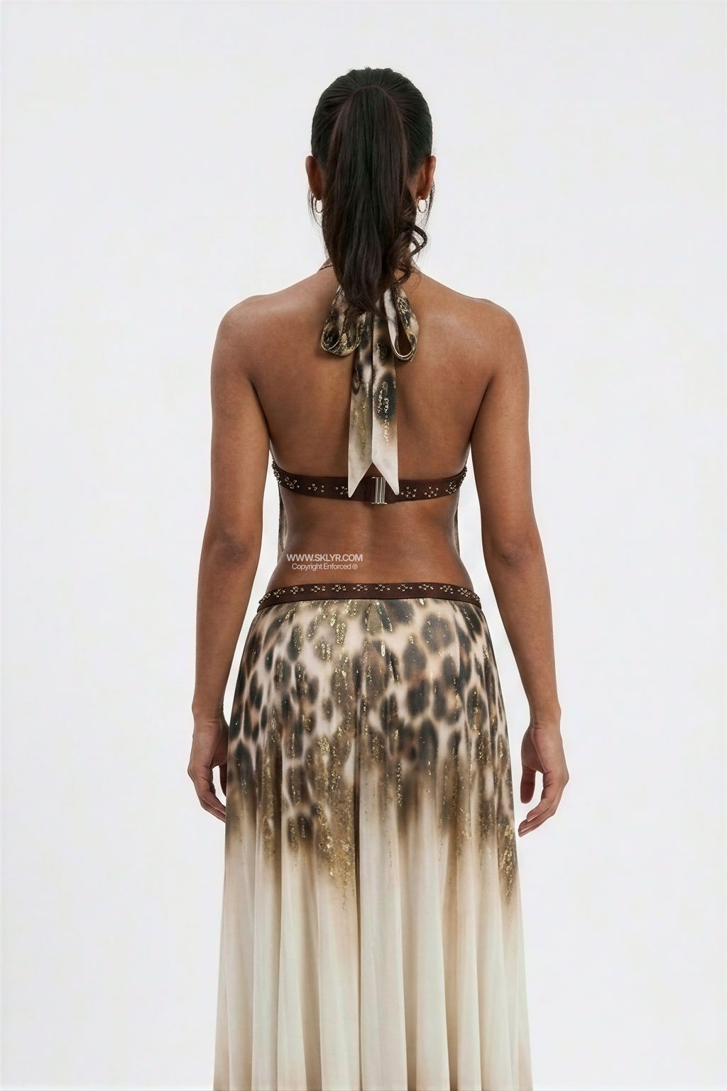 EMMA LORENT | Vestido Estampado Leopardo
