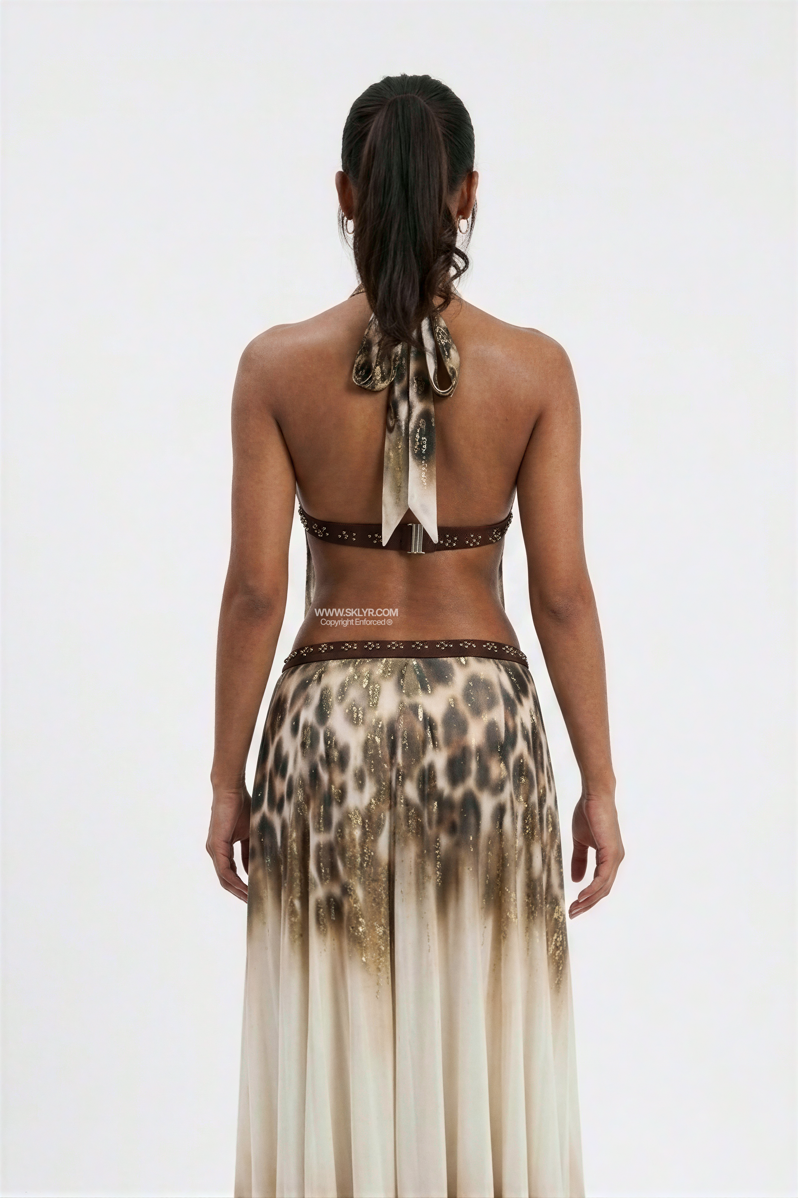 EMMA LORENT | Vestido Estampado Leopardo