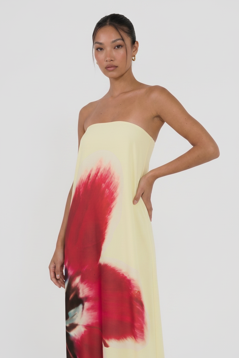 Vestido Floral - Detalle nueva modelo