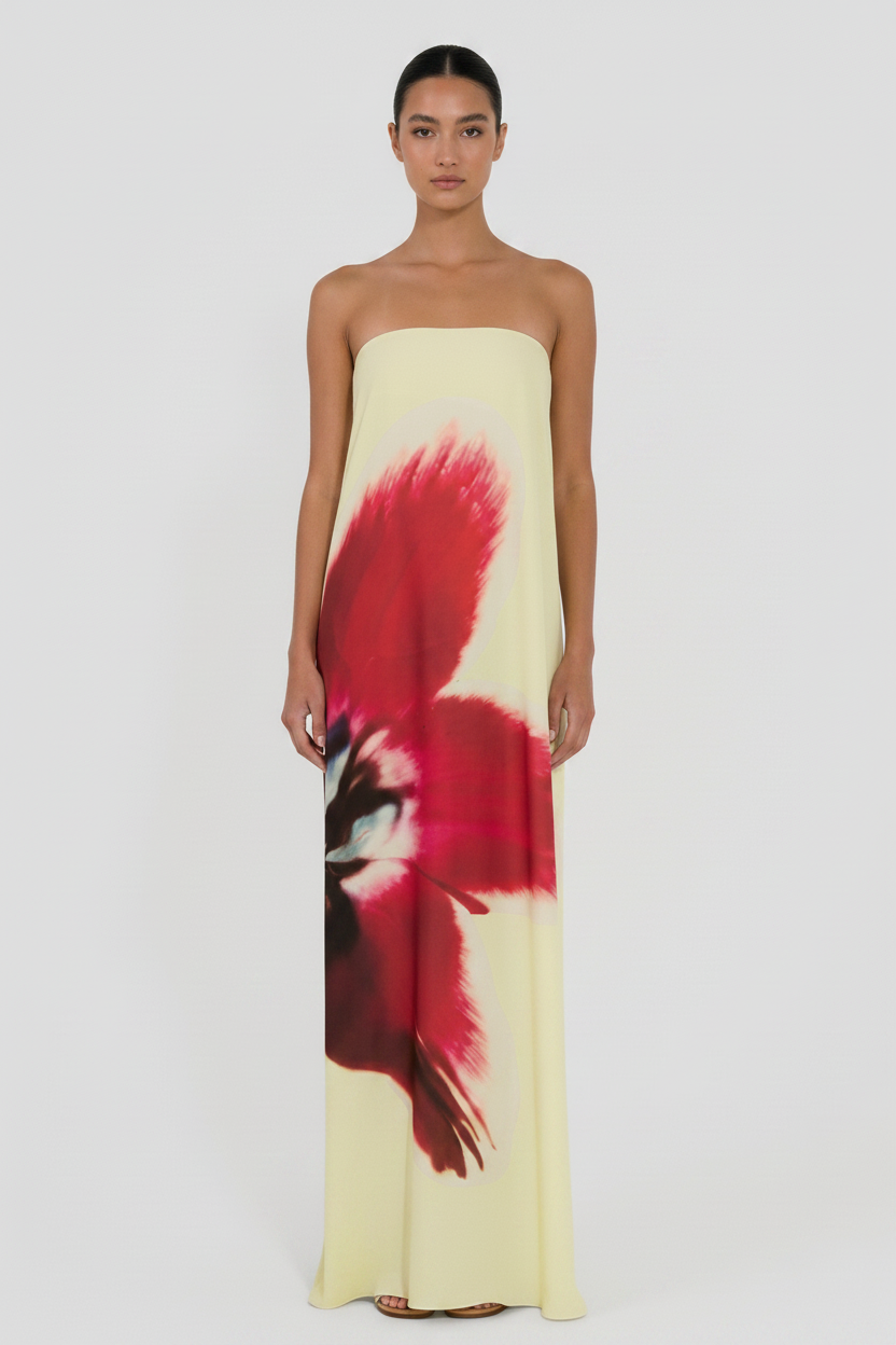 Vestido Floral - Frontal nueva modelo