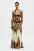 Vestido Leopardo - Frontal