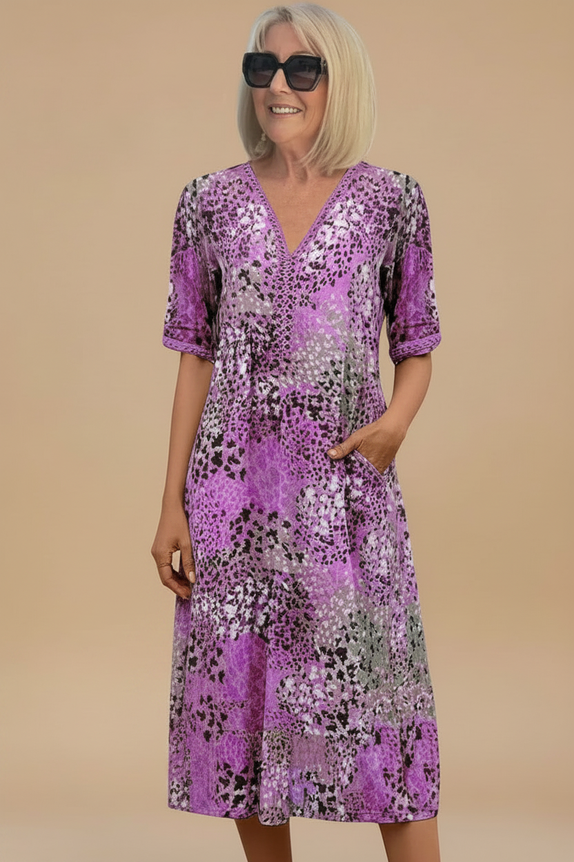 Vestido morado